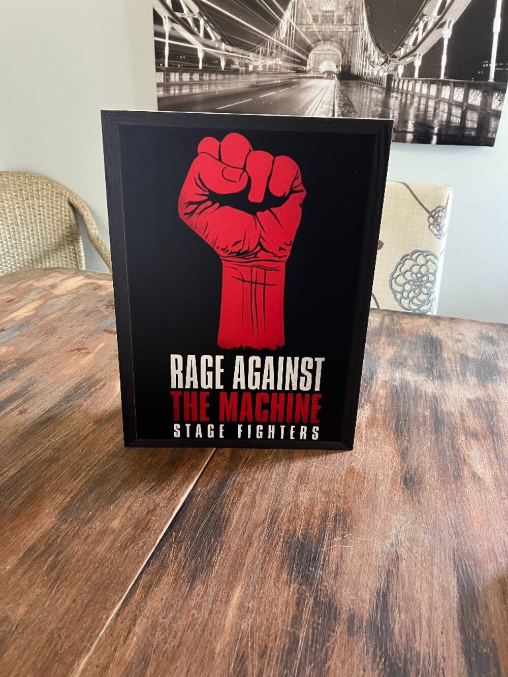 Rage Against the Machine 12x16 Portrait Print – Political Rock Wall Art